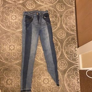 Multi denim jeans